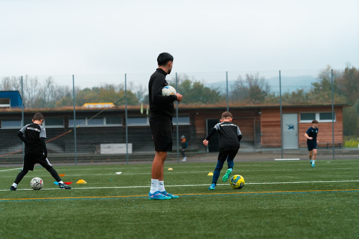 Fussballtraining für Kinder Symbolbild