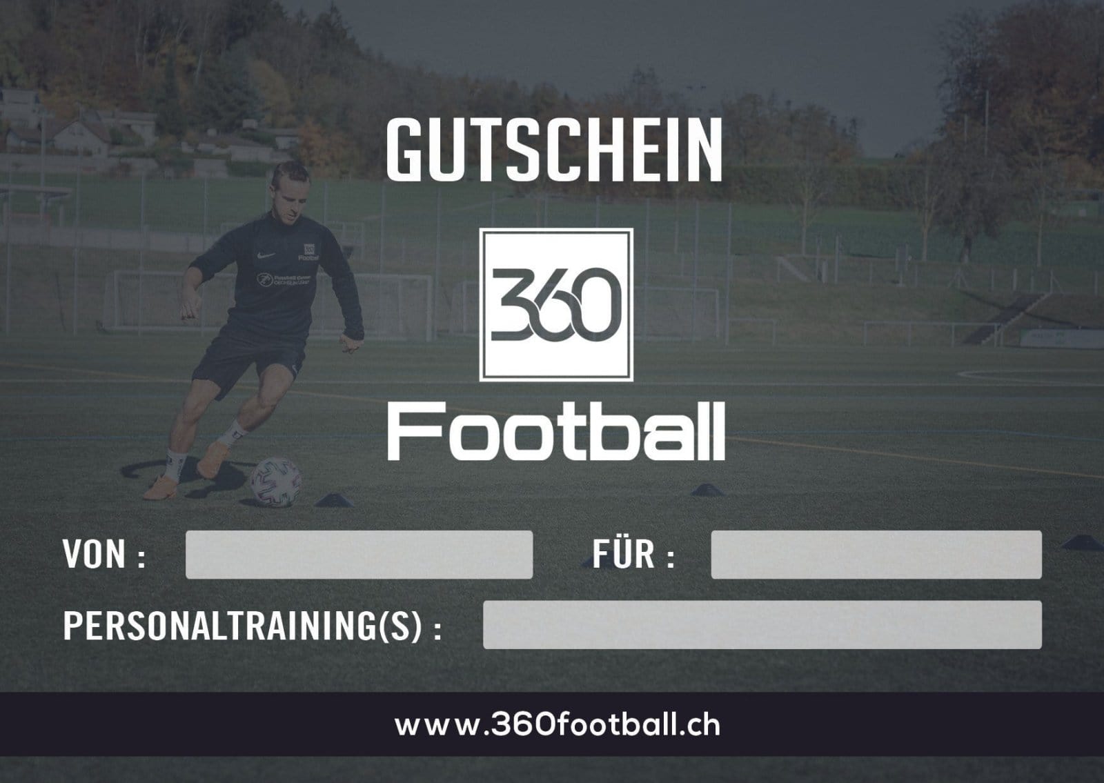 360Football Gutschein Personaltraining