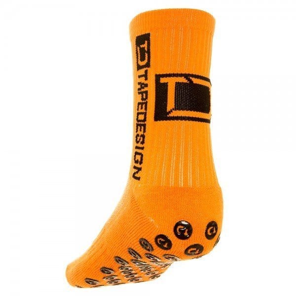 360Football Orange Tapedesign Socken